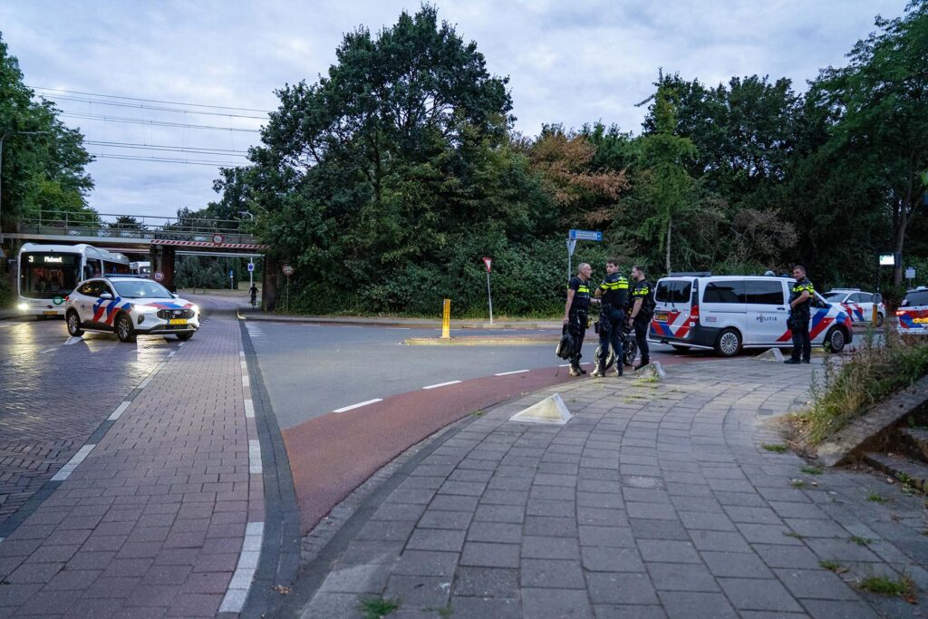 Politie trekt wapen bij melding van mogelijk vuurwapen op fatbike